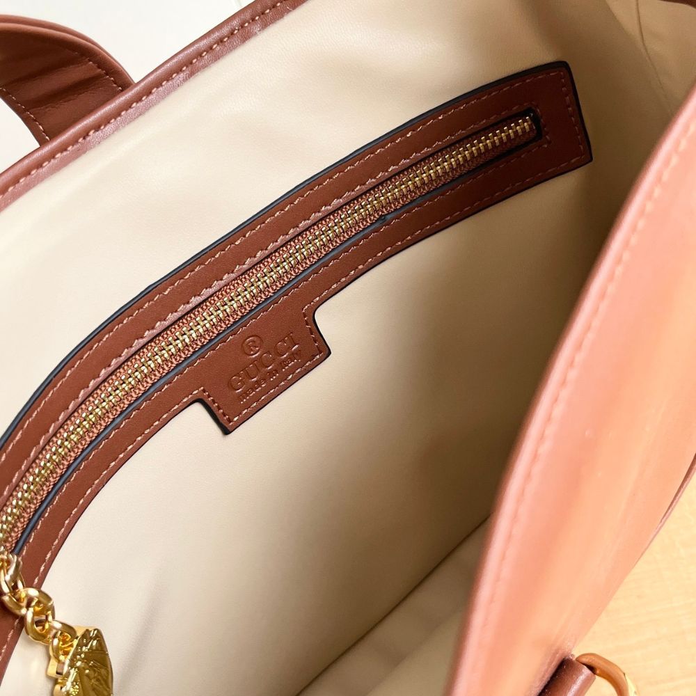 Gucci Jackie 1961 Medium Bag Brown 27Cm 