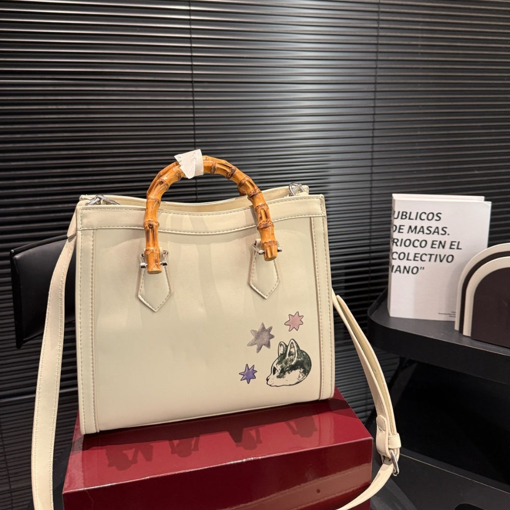 Gucci Yuko Higuchi Diana Medium Tote Bag White 27Cm