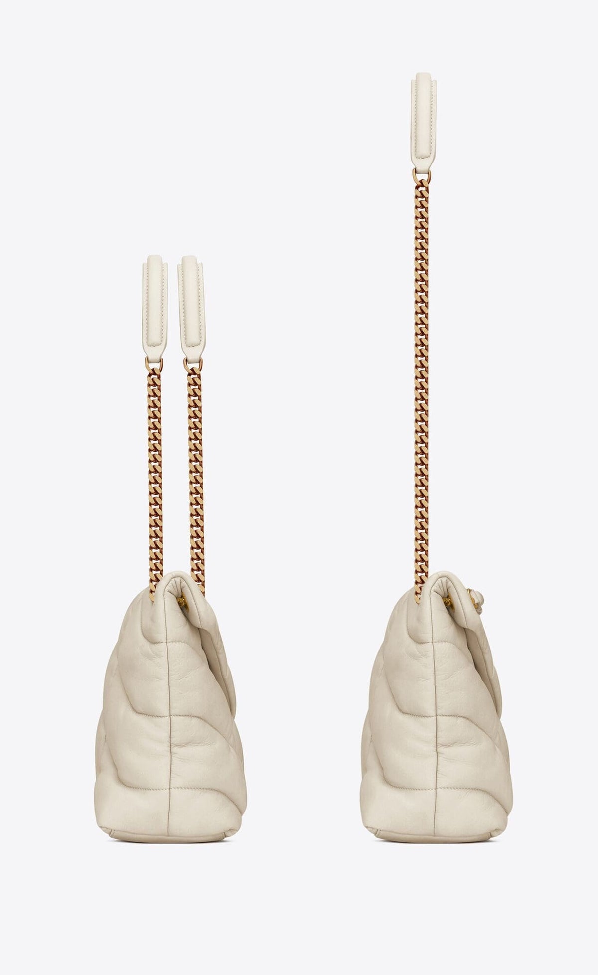 Saint Laurent PUFFER MEDIUM BAG IN QUILTED NAPPA LEATHER