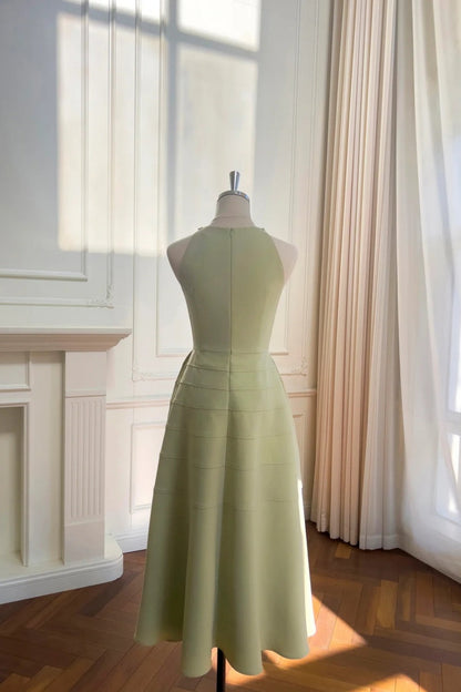 Green long gown gh6797