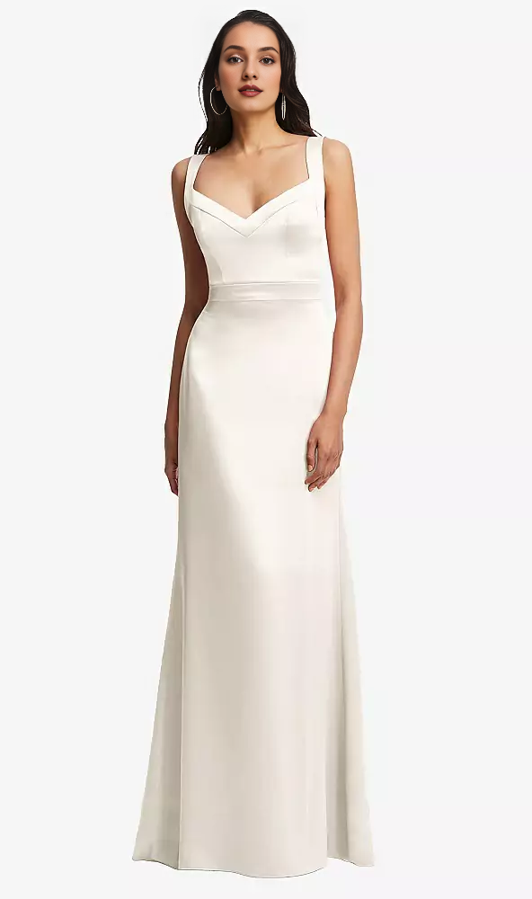 Frame tight corset backless A-line and floor length Prom dress
