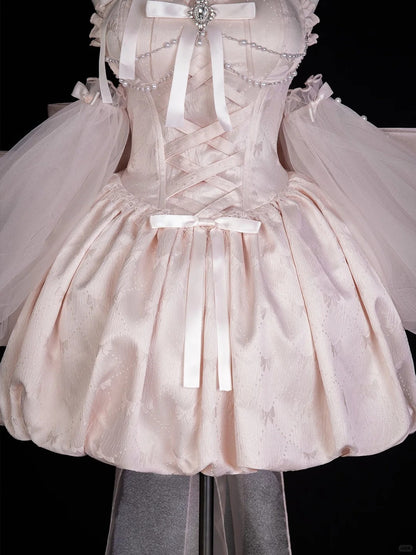 Girlhomeshops-Pink sweetheart neckline fashion chiffon satin short homecoming dress birthday dress gh5343
