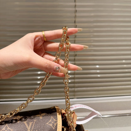 Louis Vuitton Odyssey Bag Monogram Brown 27Cm M25085
