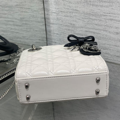 Dior Mini Lady Dior Bag with Chain(HIGH-END GRADE)