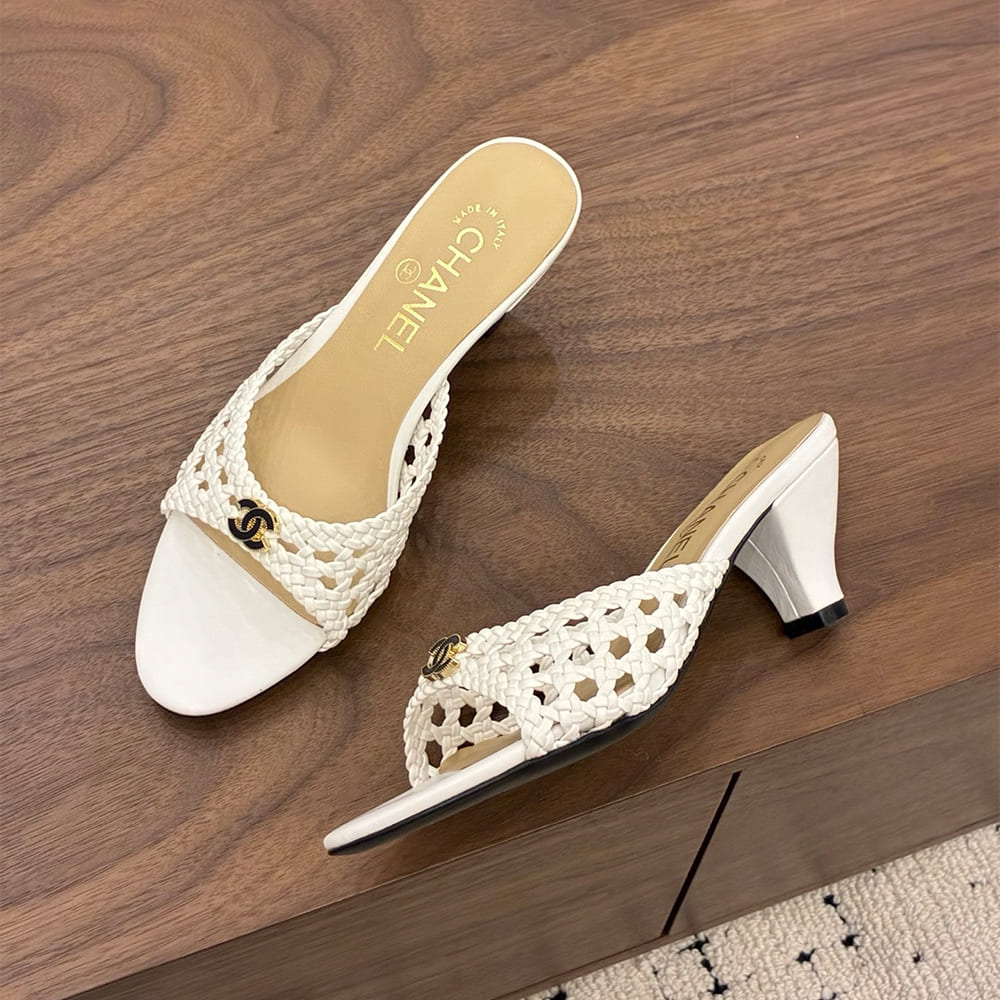 CHANEL Braided Mules 271959