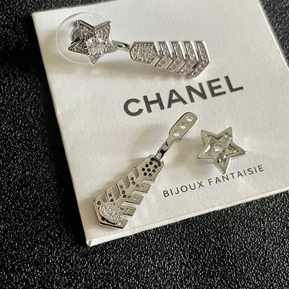 CHANEL LUNE DE CHANEL SINGLE CLIP EARRINGS