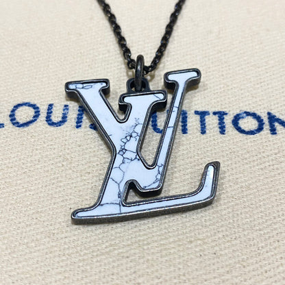 LV Initiales Pendant Necklace