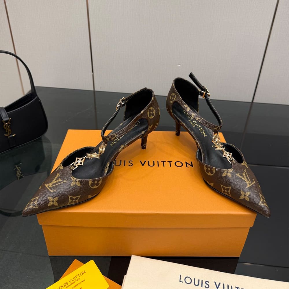 LV Ankle Strap Pumps