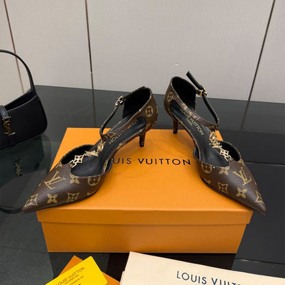 LV Ankle Strap Pumps