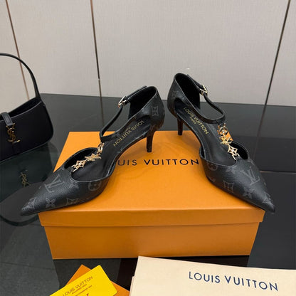 LV Ankle Strap Pumps