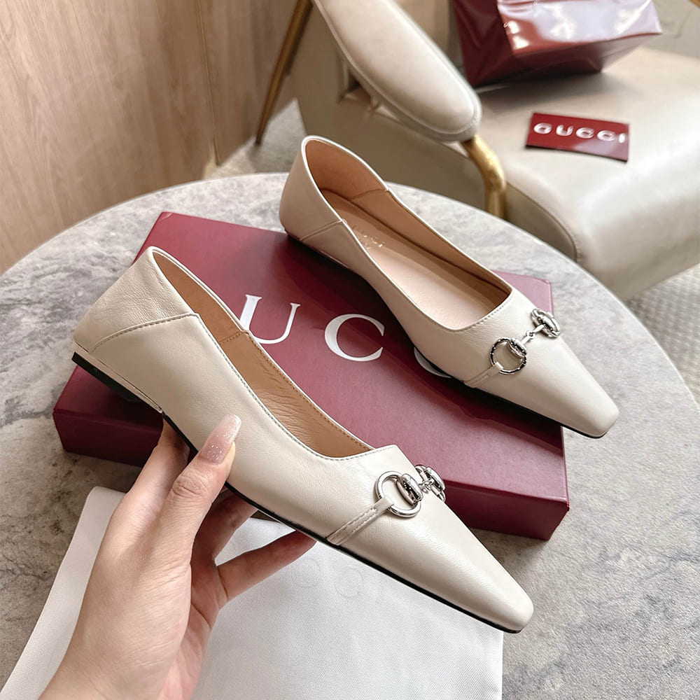 GUCCI Women’s Vittoria ballerina