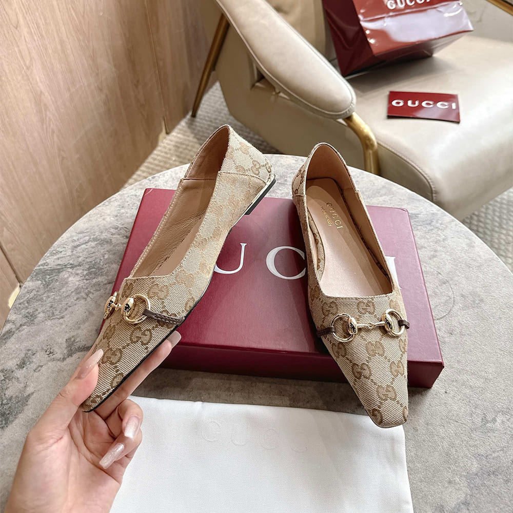 GUCCI Women’s Vittoria ballerina