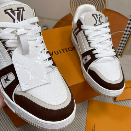 Louis Vuitton LV Trainer Sneaker Brown 1ABLVB