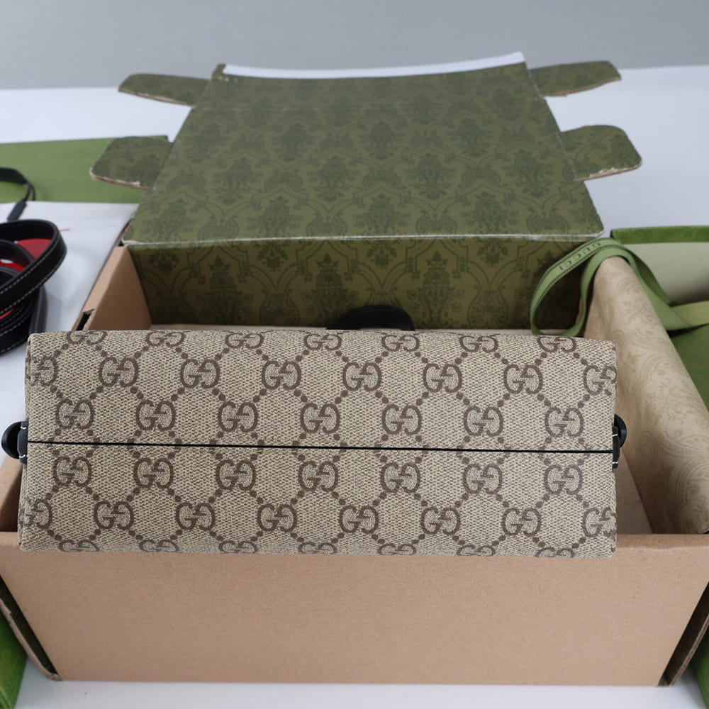 Gucci GG Emblem small shoulder bag