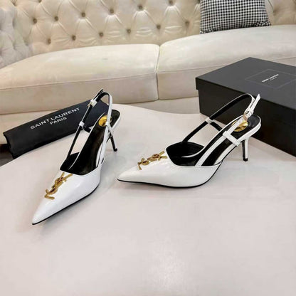 YSL slingback pumps