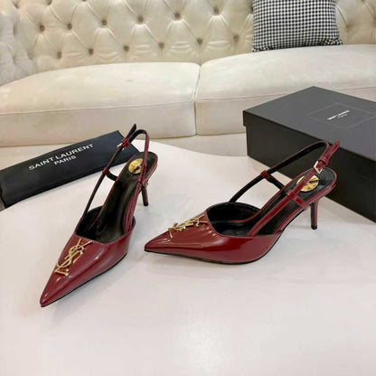 YSL slingback pumps