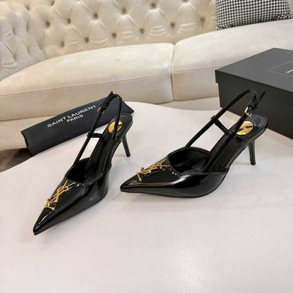 YSL slingback pumps