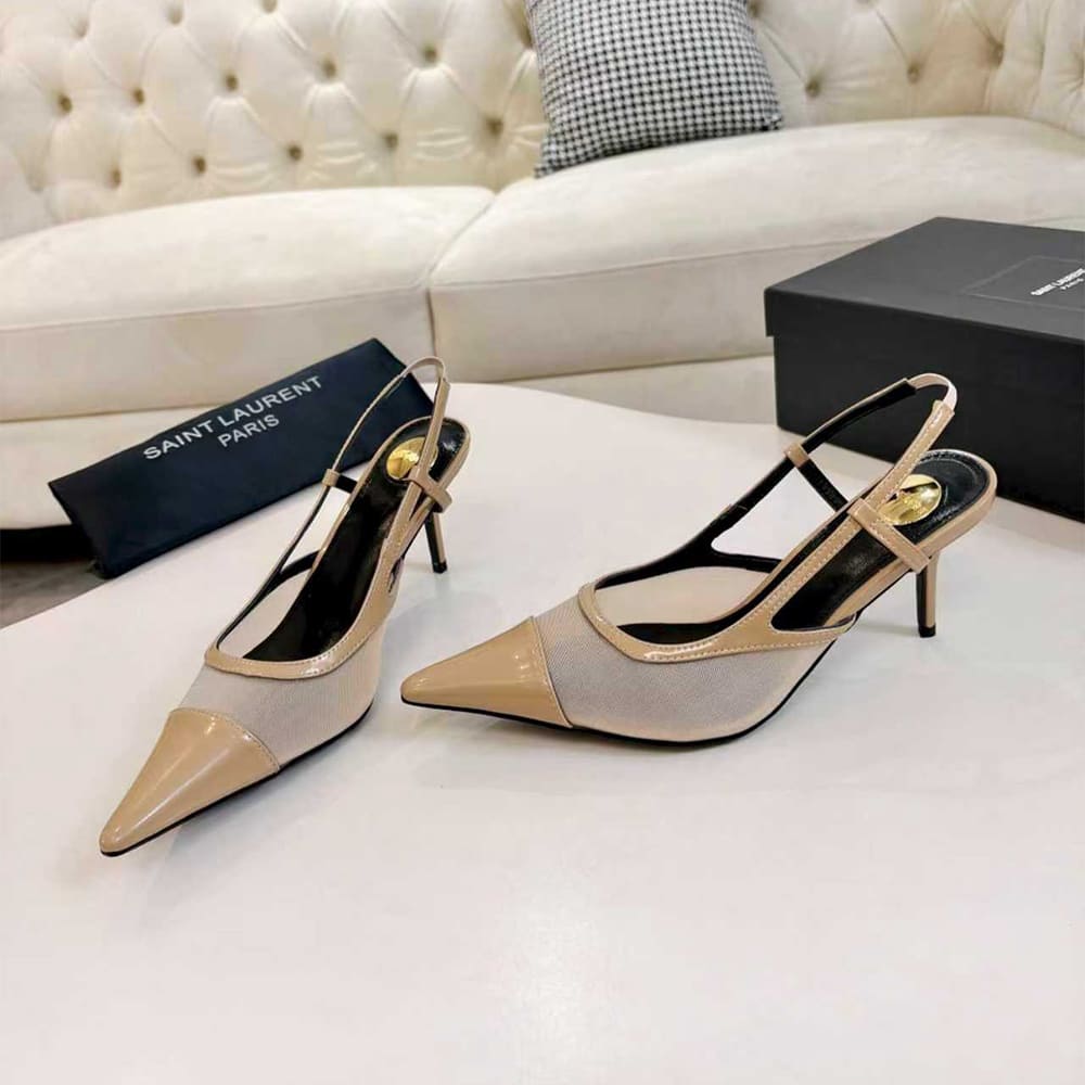 YSL slingback pumps