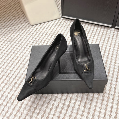 YSL BABYLONE BRETEUIL pumps in suede