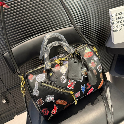 Louis Vuitton Speedy Soft 30 Pillow Bag Black 30Cm M26079