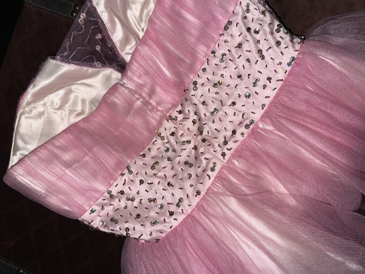 Pink Homecoming Dress Gorgeous Beaded Short Tulle Ball Gown Evening Dress gh4418