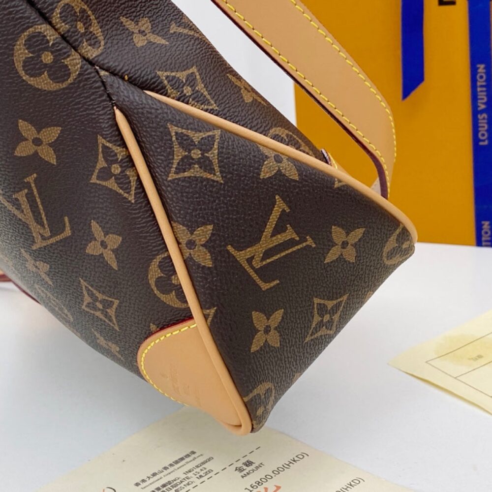 Louis Vuitton Odeon MM Monogram Canvas Natural 31Cm M45355