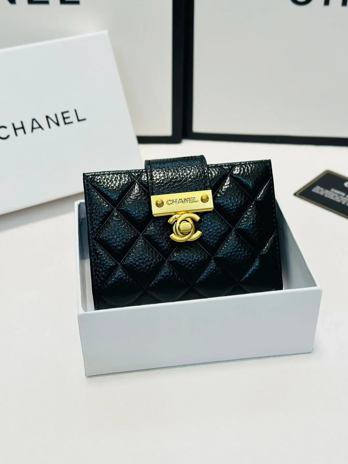 Gucci Black Short Wallet Mini Purse - 12x10cm