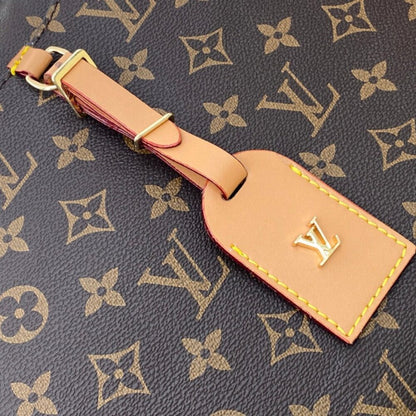 Louis Vuitton Odeon MM Monogram Canvas Natural 31Cm M45355