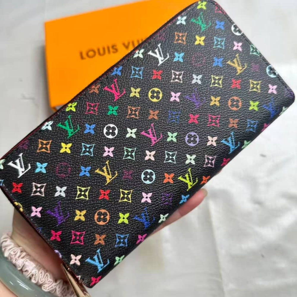 Louis Vuitton Zippy Multicolored 19Cm