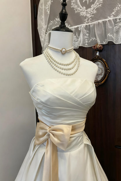 girlhomeshops-Satin Formal Dress gh6122