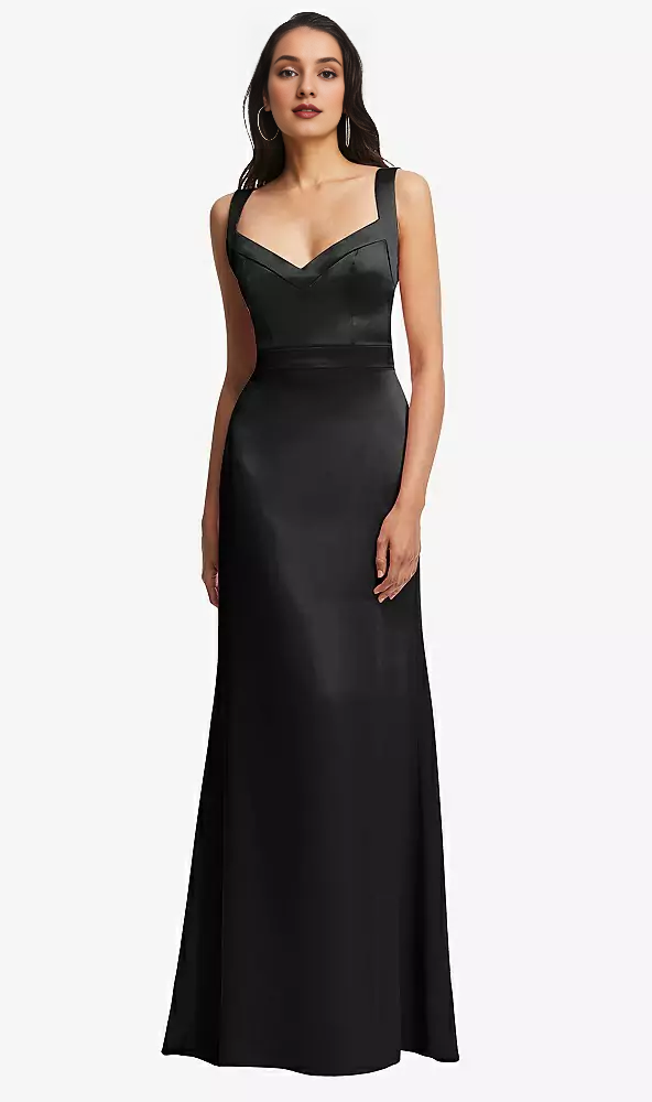 Frame tight corset backless A-line and floor length Prom dress