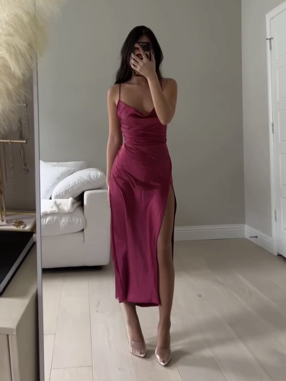 Simple Formal Gown Party Dresses Evening Dresses