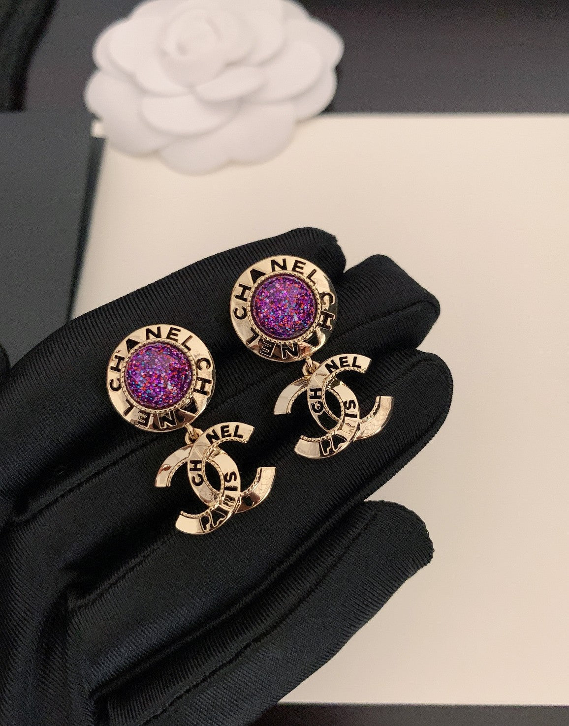 EN – Lux Earring Chanel 034