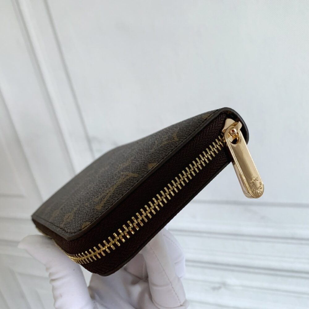 Louis Vuitton Monogram Long Zippy Wallet Brown 19Cm M42616
