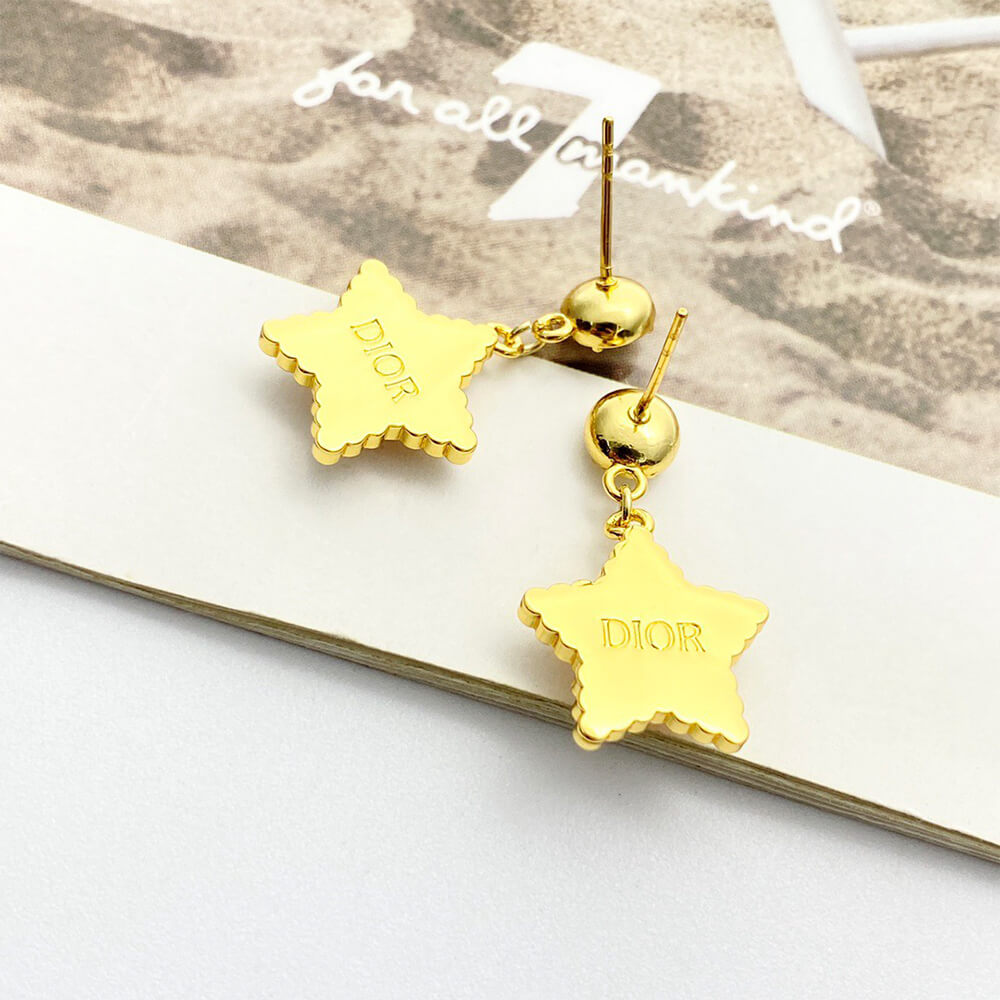 DIOR Petit CD Lucky Baroque Earrings