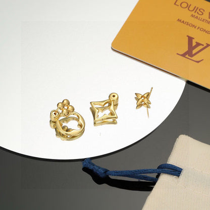 LV FLOWERGRAM EARRINGS