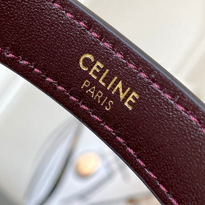 CELINE TEEN GARANCE bag in PATENT CALFSKIN(HIGH-END GRADE)