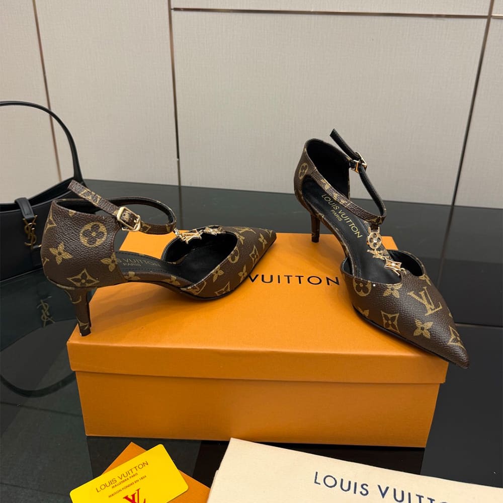 LV Ankle Strap Pumps