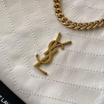 YSL NIKI shopping in vintage leather(HIGH-END GRADE)