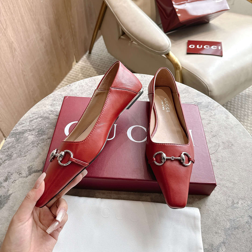 GUCCI Women’s Vittoria ballerina