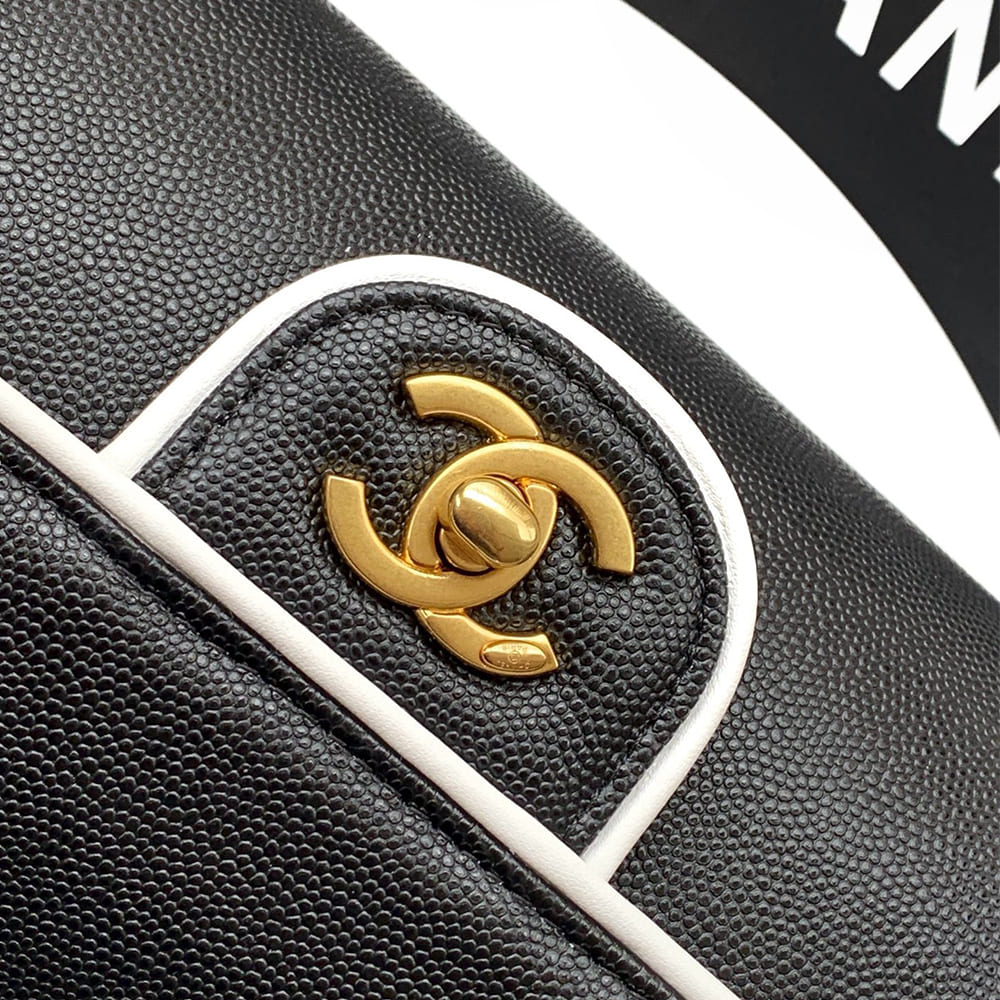 CHANEL Large Bowling Bag(HIGH-END GRADE)