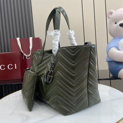 Gucci GG Marmont medium tote bag(HIGH-END GRADE)