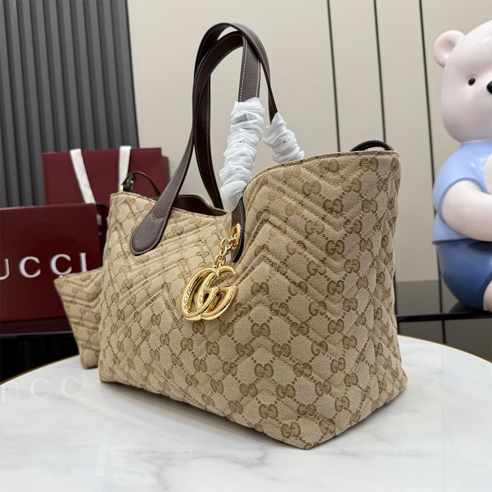 Gucci GG Marmont medium tote bag(HIGH-END GRADE)