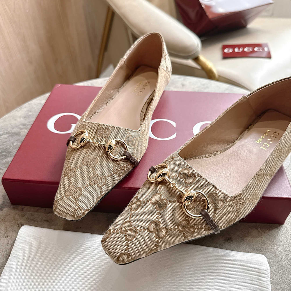GUCCI Women’s Vittoria ballerina