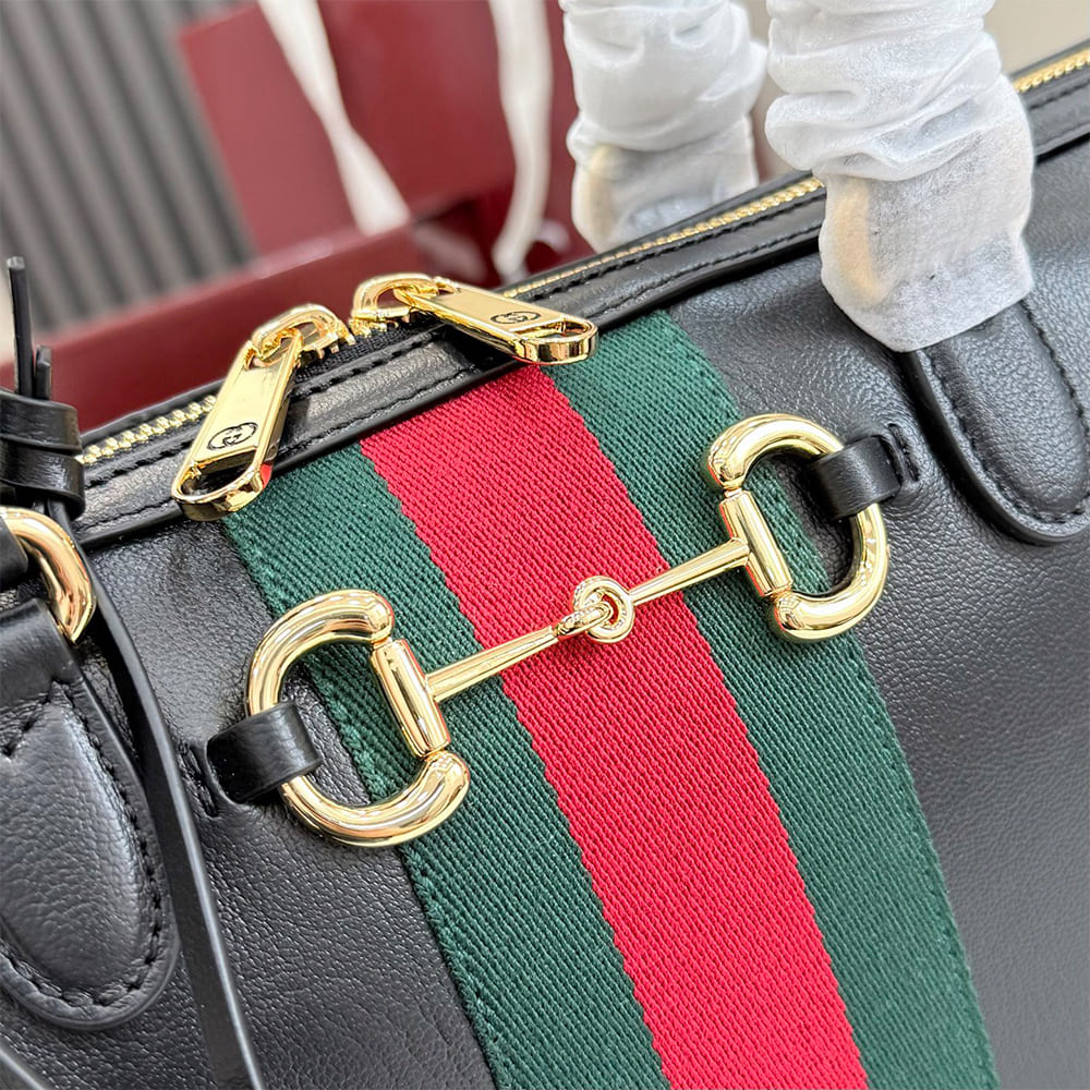 Gucci Borsetto large boston bag(HIGH-END GRADE)