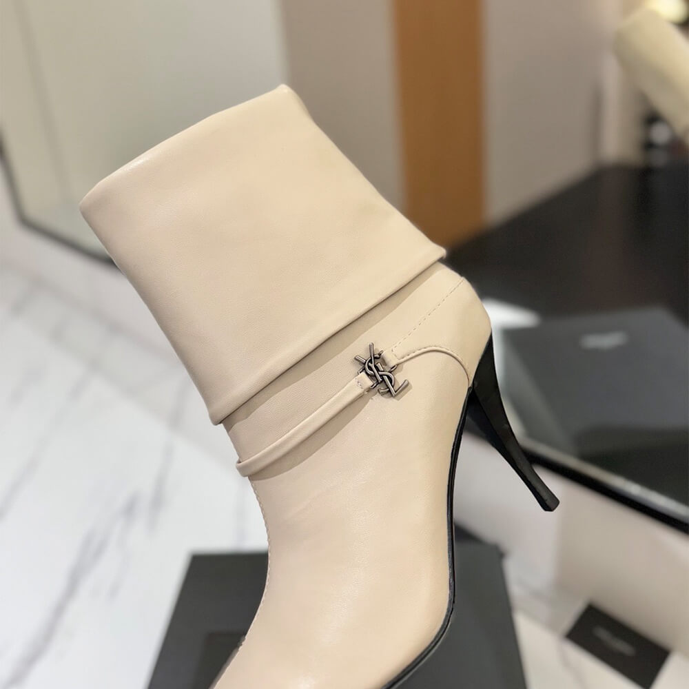 YSL NIKI booties in suede