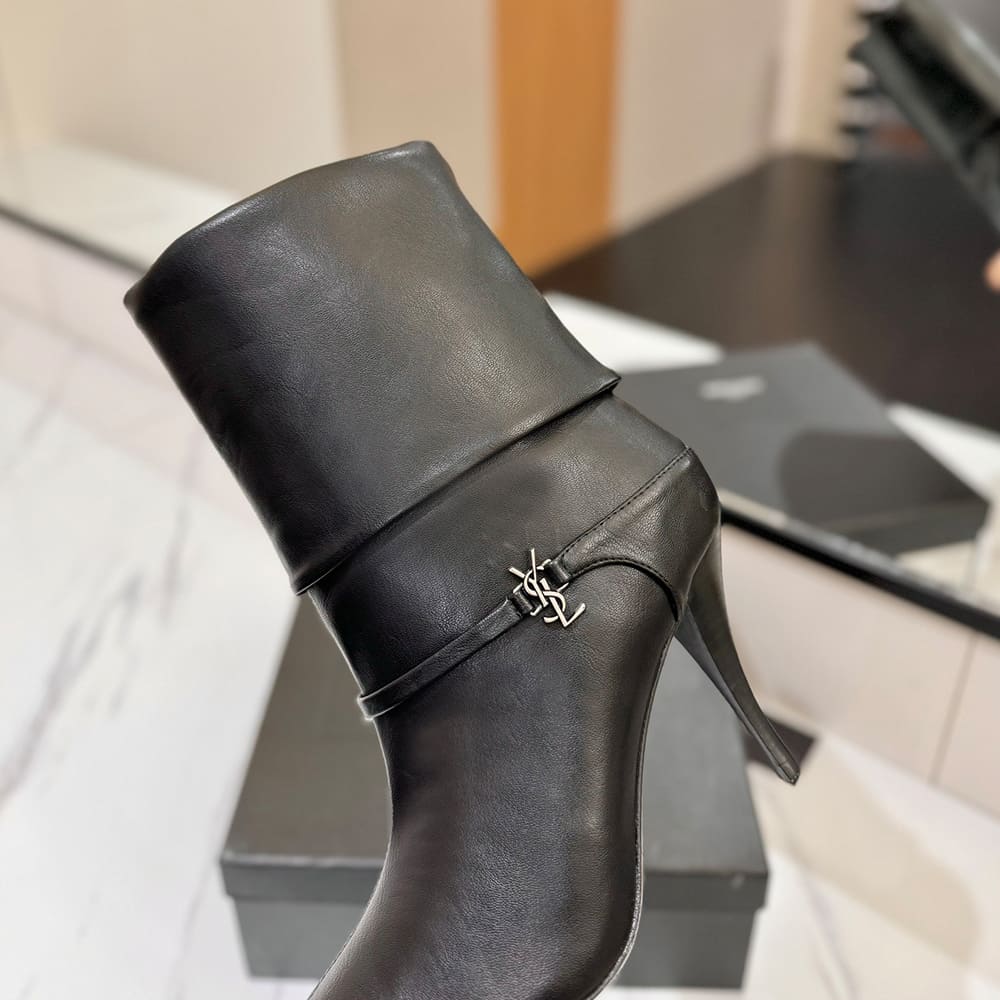 YSL NIKI booties in suede
