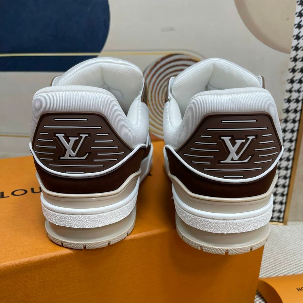 Louis Vuitton LV Trainer Sneaker Brown 1ABLVB