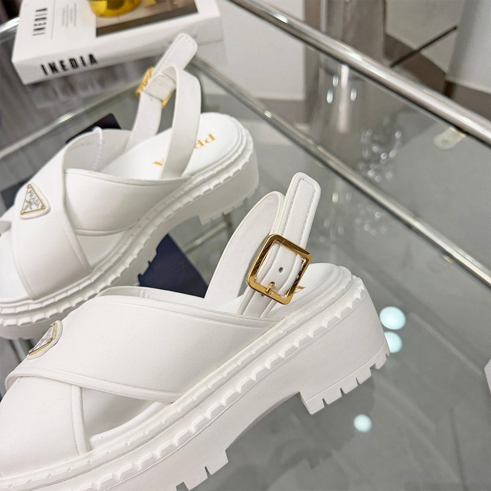 PRADA Leather sandals 749453