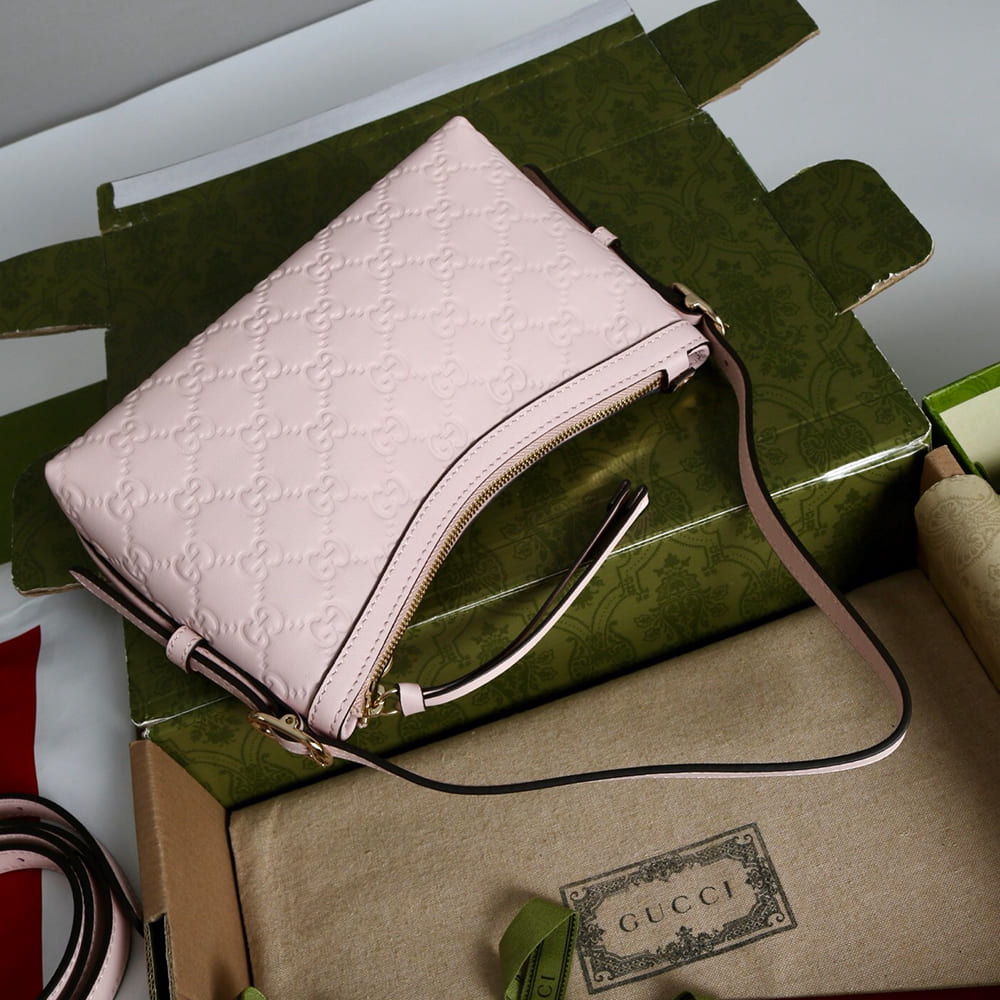 Gucci GG Emblem small shoulder bag